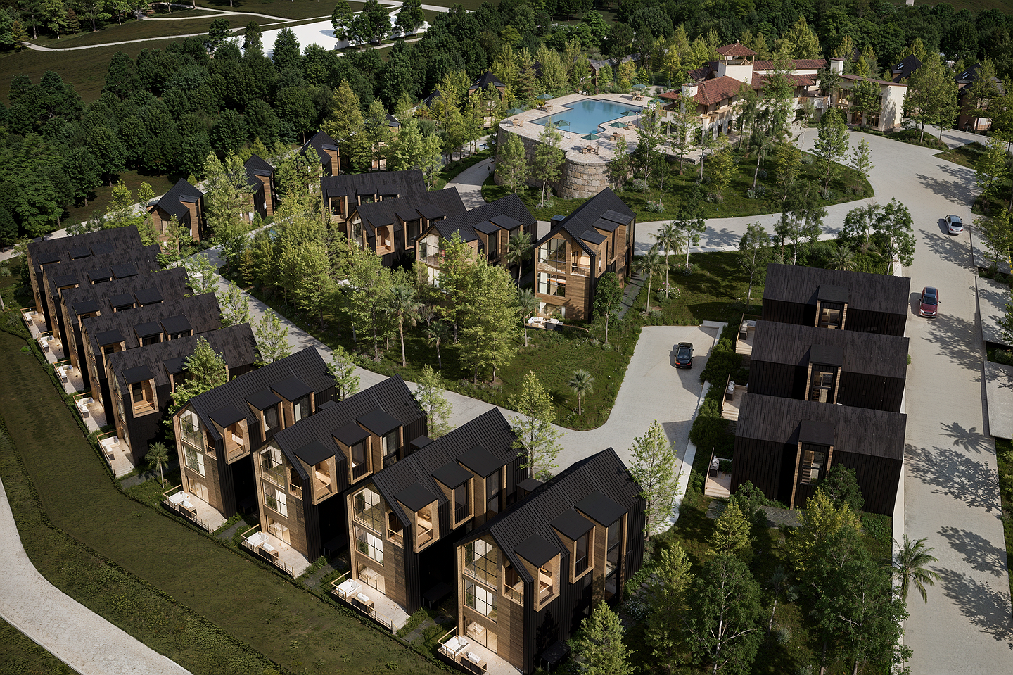 Render · Residential rows